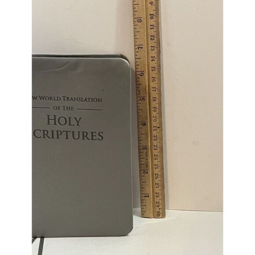 New World Translation of the Holy Scriptures Small Revised Bible Gray Silver - Picture 4 of 13
